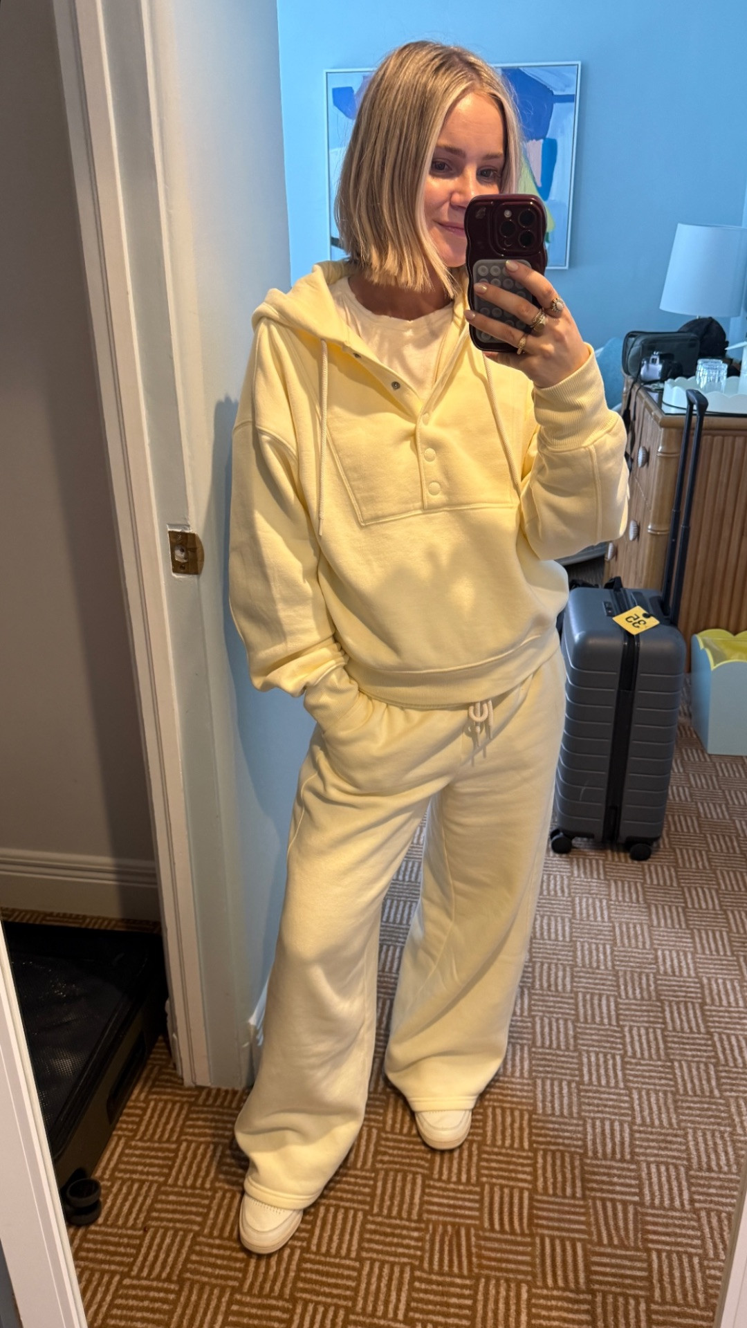 My airport outfit! Loving this butter color from Aerie! 

 #LTKFindsUnder100 #LTKStyleTip #LTKTravel