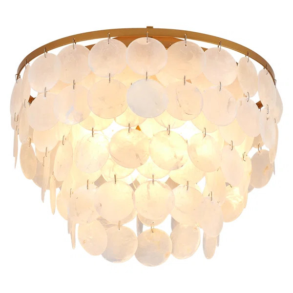 Griffithville Shell Flush Mount | Wayfair North America
