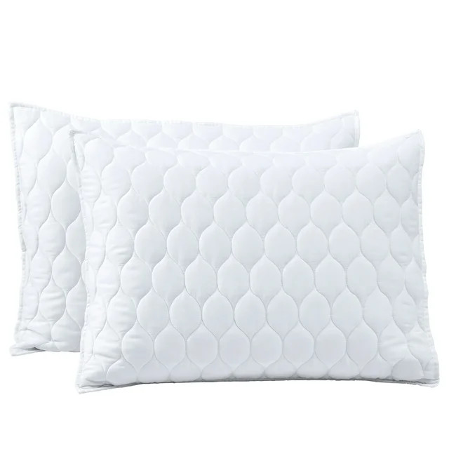 Better Homes & Gardens White Tencel Pillow Shams, Standard (2 Count) | Walmart (US)
