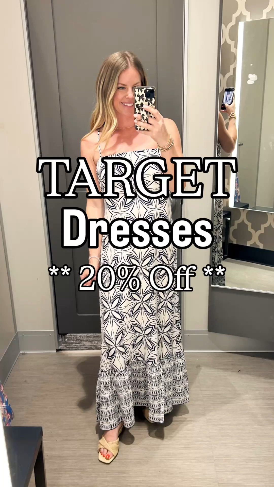 Stopped into target and found the cutest dresses that are all on sale for 20% off!! Wearing size small in all except for a M in the tiered maxi! 

Easy to dress up or wear more casual! I probably would have worn the tiered polka dot dress to the wedding we just went to if I saw it in time! So pretty!

#LTKSeasonal #LTKSaleAlert #LTKWorkwear