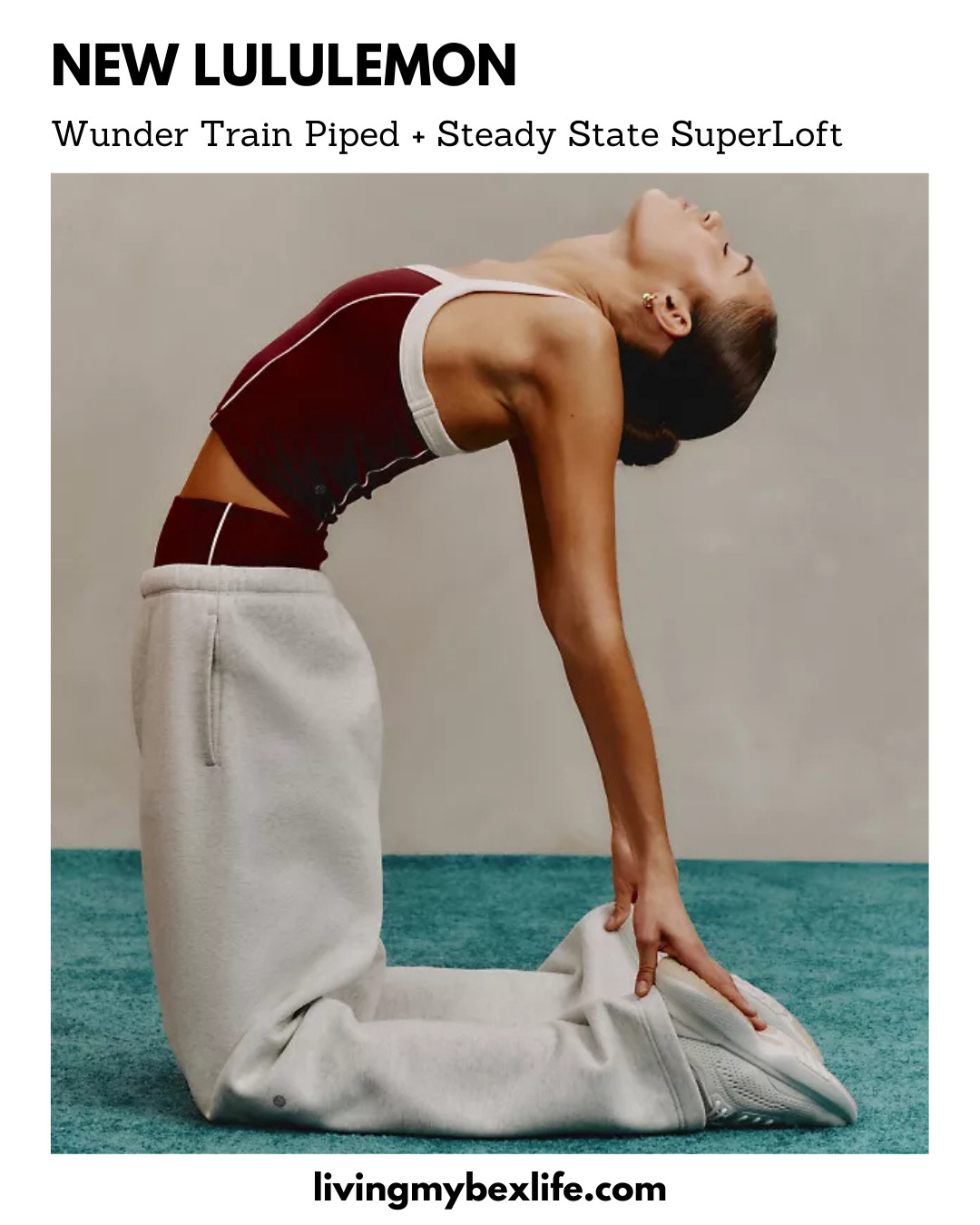 New lululemon Wunder Train Piped Strappy Tank Top + Short layered with Steady State SuperLoft wide leg pant. 

 #LTKootd #LTKfitnessgoals #LTKActive