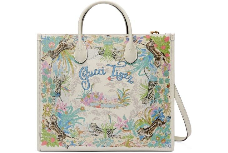 Gucci - Gucci Tiger Medium tote bag | Gucci (US)