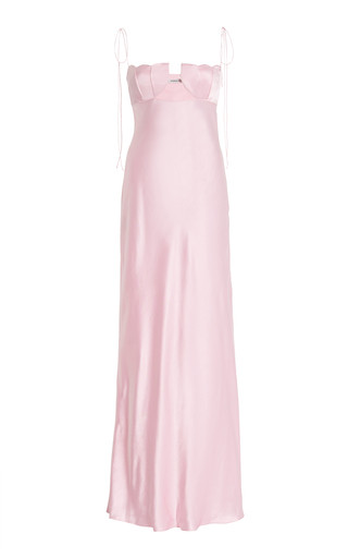 Exclusive Tulip Satin Maxi Dress | Moda Operandi (Global)