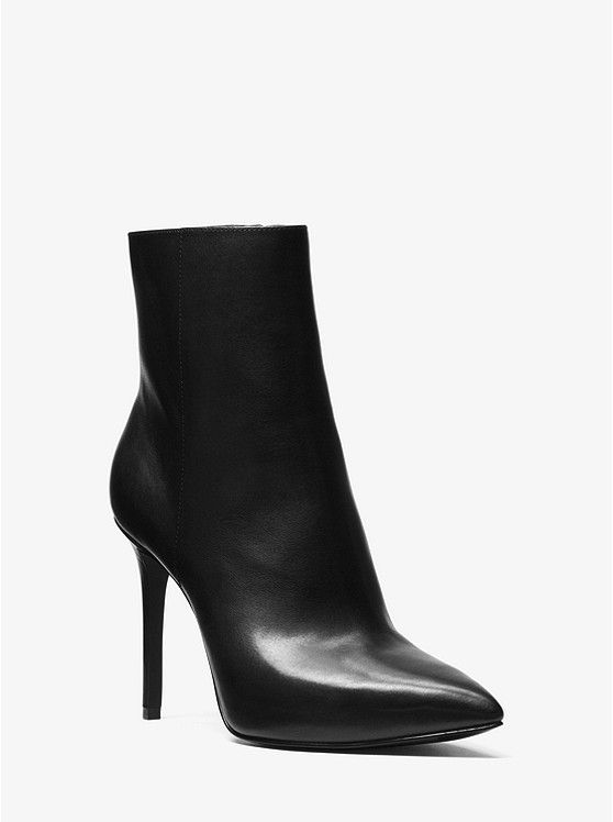Leona Leather Ankle Boot | Michael Kors US