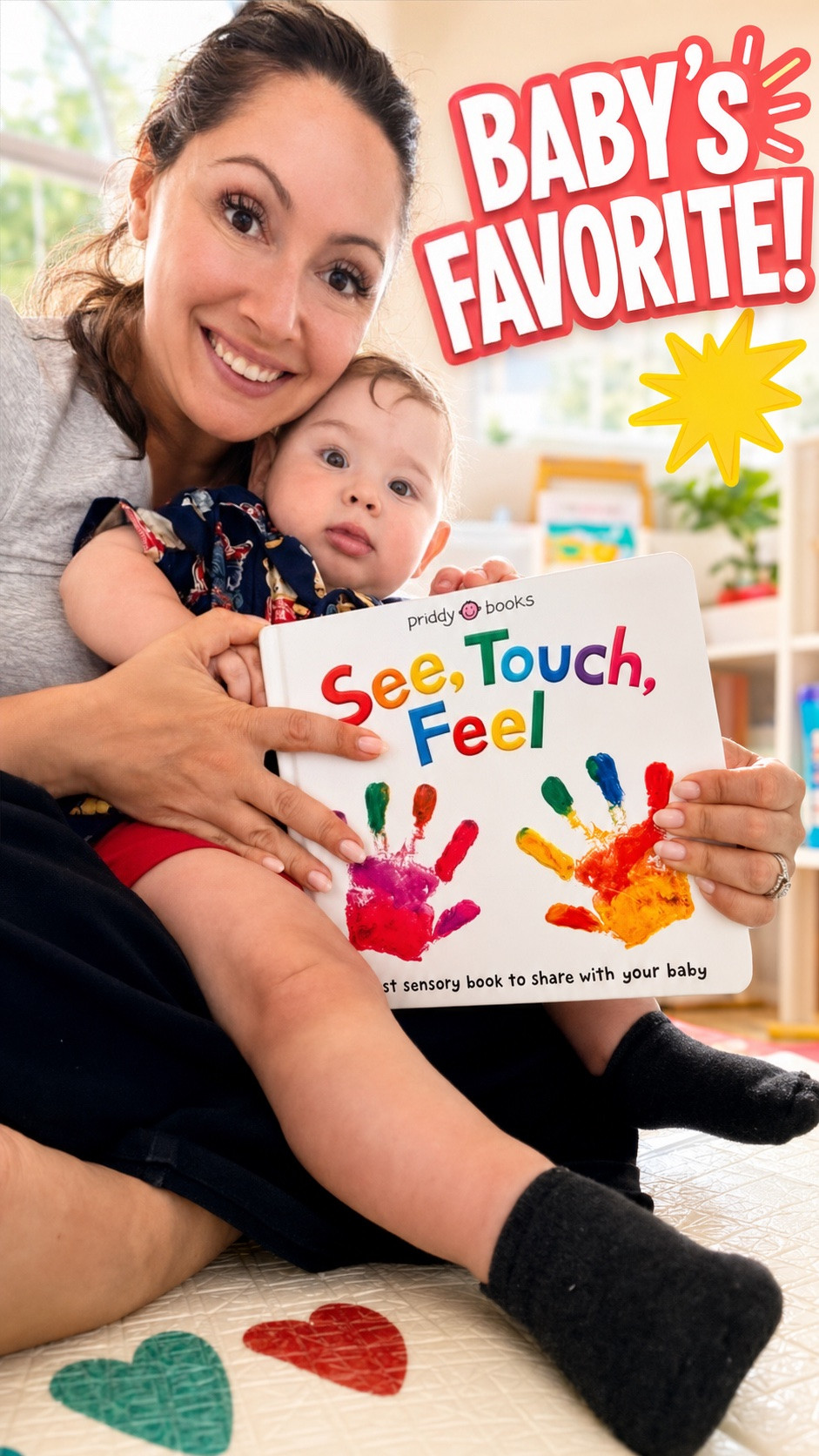 baby book that actually keeps their attention! 🌈👶

See, Touch, Feel is filled with bright colors, different textures and interactive pages little hands love exploring. Perfect for sensory play, tummy time and cozy reading together. This one has been a favorite in our house since the baby stage! 💕

#LTKBaby #BabyFavorites #BabyBooks #SensoryPlay #BabyMustHaves #MomFinds #GiftIdeasForBaby

#LTKKids #LTKBaby #LTKdayinmylife