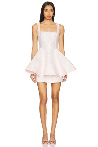 Deanna Mini Dress in Pink | Revolve Clothing (Global)
