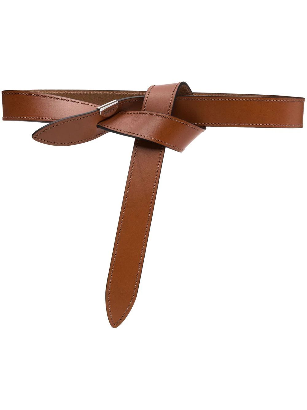 leather knot belt | Farfetch Global