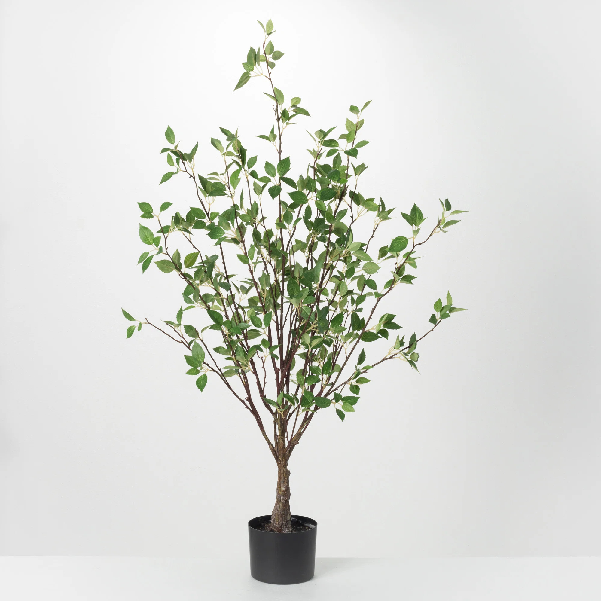 Joss & Main Quiller 43'' Artificial Mountain Leaf Tree in Planter | Wayfair | Wayfair North America