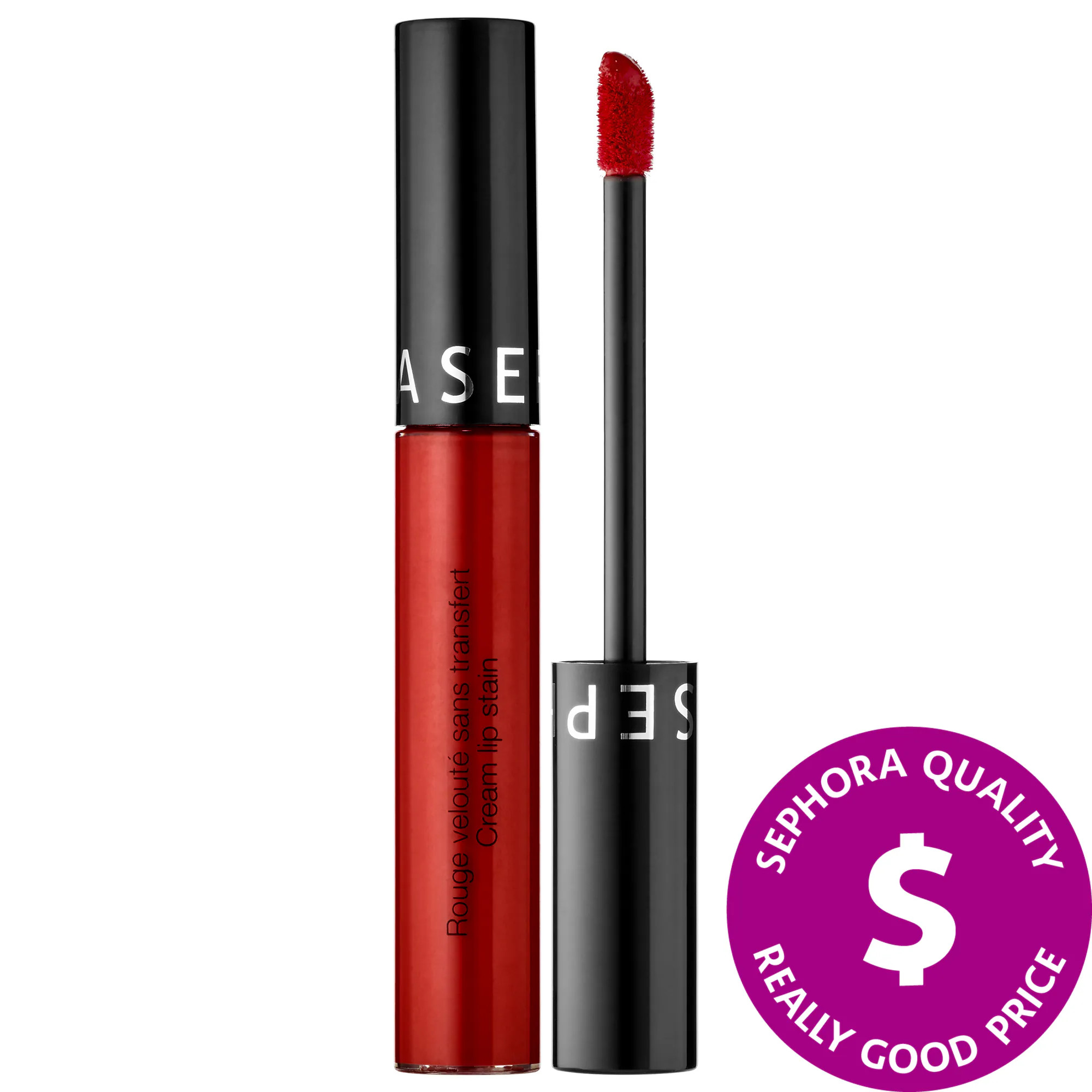 SEPHORA COLLECTION Cream Lip Stain Liquid Lipstick 01 Always Red 0.169 oz/ 5 mL | Sephora (CA)