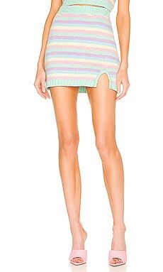 Show Me Your Mumu X REVOLVE Nineties Skirt in Pastel Dream Knit from Revolve.com | Revolve Clothing (Global)