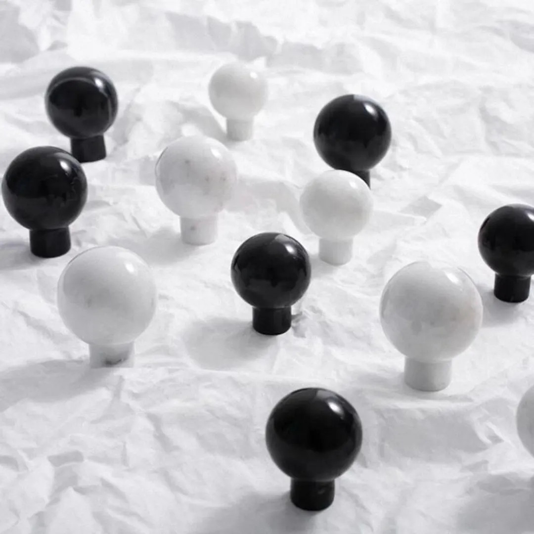 Marble Dresser Knobs Pulls Drawer Knobs Handle Cabinet Ball Knobs Pull Kitchen Exquisite Pulls Kn... | Etsy (US)