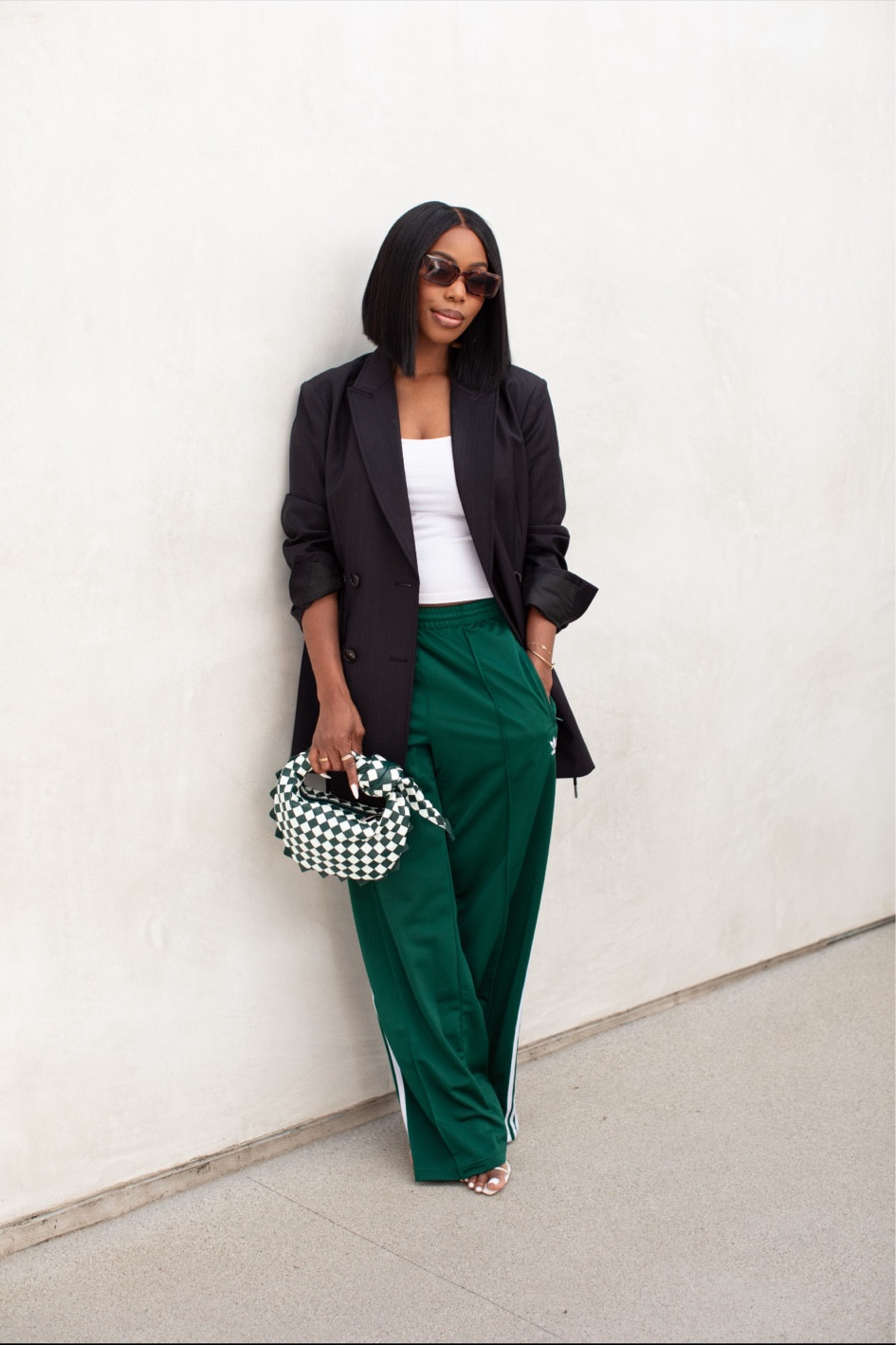 Adidas track pants are sold out in this color but available in a few others and under $100

#LTKFindsUnder100 #LTKStyleTip