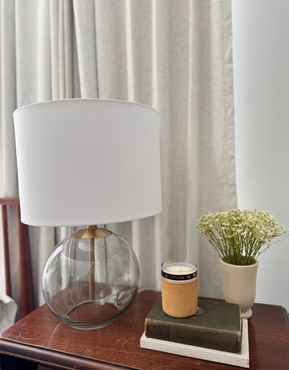 I love how this lamp looks in my space! It will look get in any home. Also these affordable curtains are amazing! They are great quality and look so good!

#LTKFindsUnder100 #LTKStyleTip #LTKHome