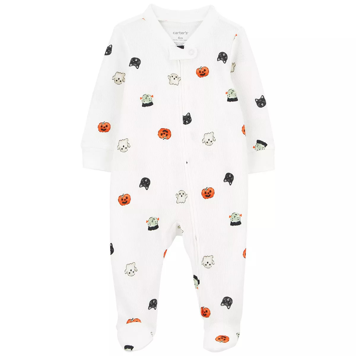 Baby Carter's Halloween 2-Way Zip Thermal Sleep & Play | Kohl's