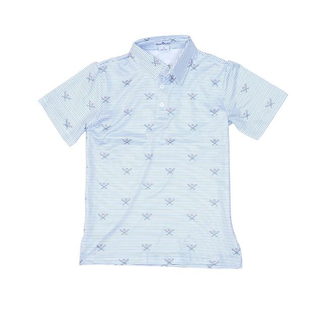 Men's - Baseball Polo Short Sleeve Shirt | BlueQuail Clothing Co.