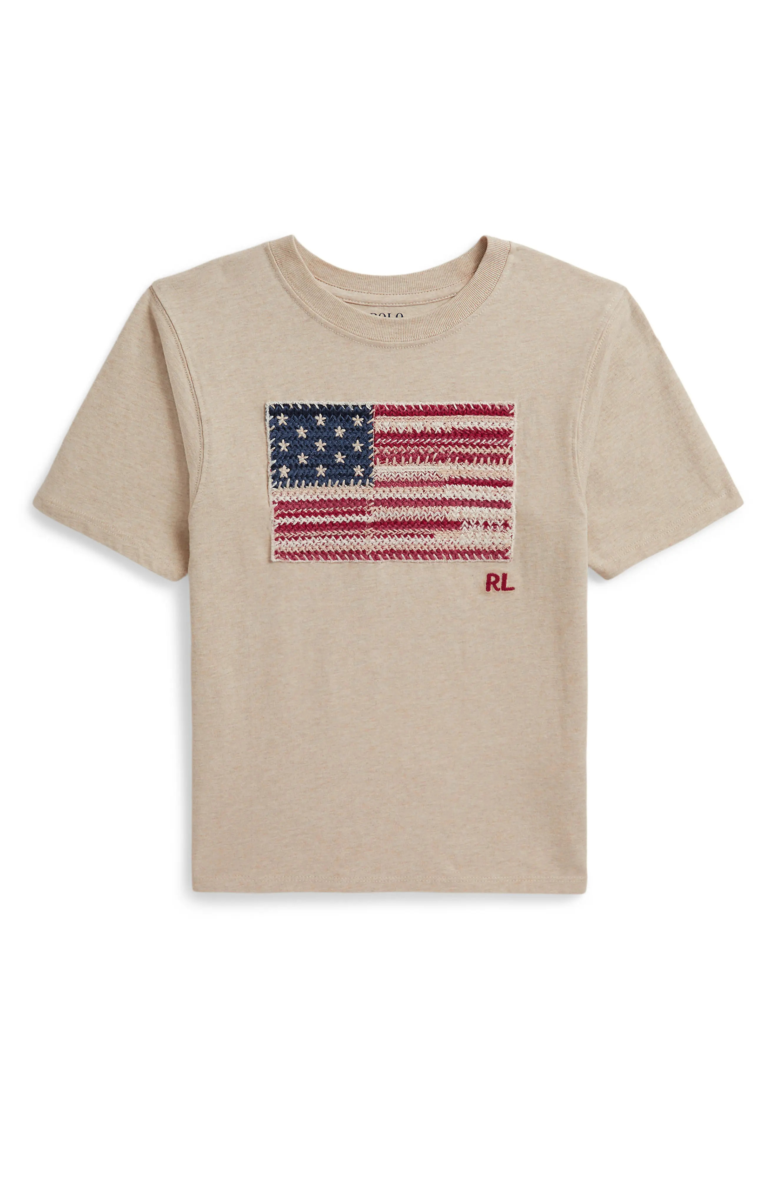 Kids' Embroidered American Flag Cotton T-Shirt (Women) | Nordstrom | Nordstrom