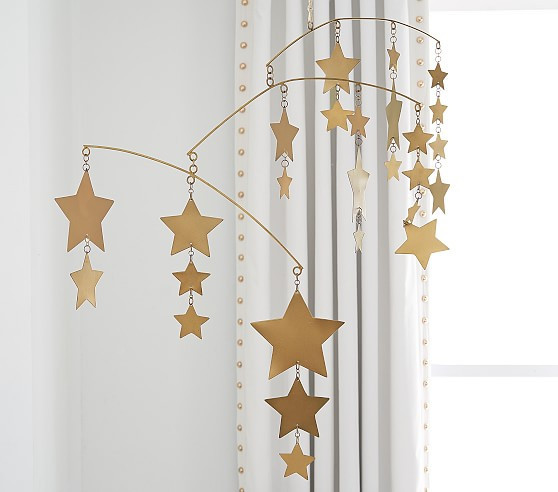 The Emily & Meritt Star Ceiling Mobile | Pottery Barn Kids