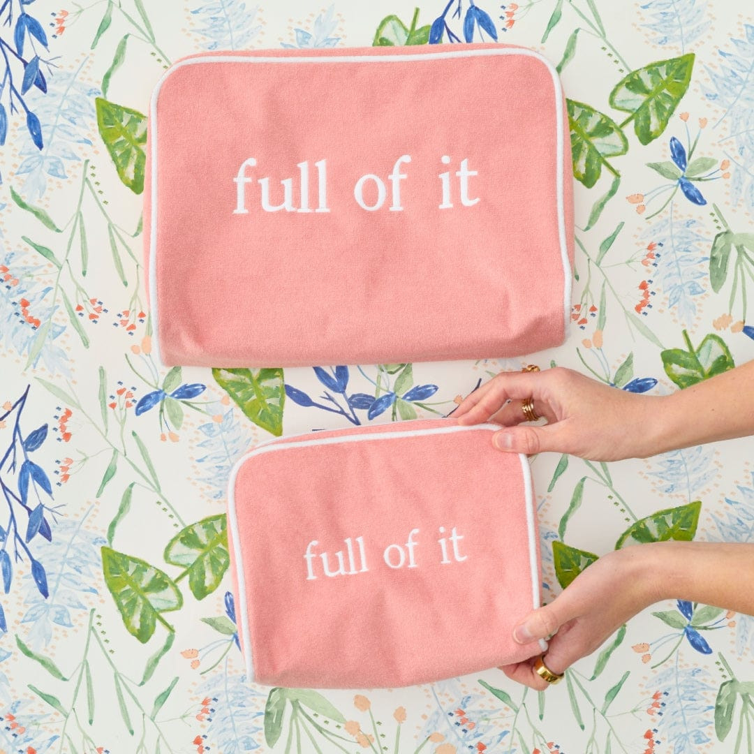 Large Signature Toiletry Bag | Weezie Towels | Weezie Towels