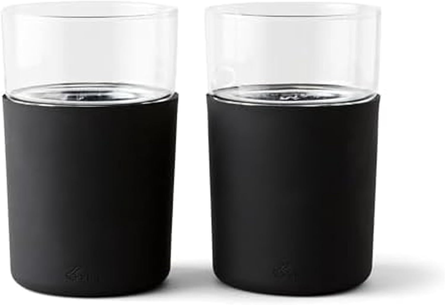 Rabbit Freezable Beer Glasses, 2 Count (Pack of 1), Black | Amazon (US)