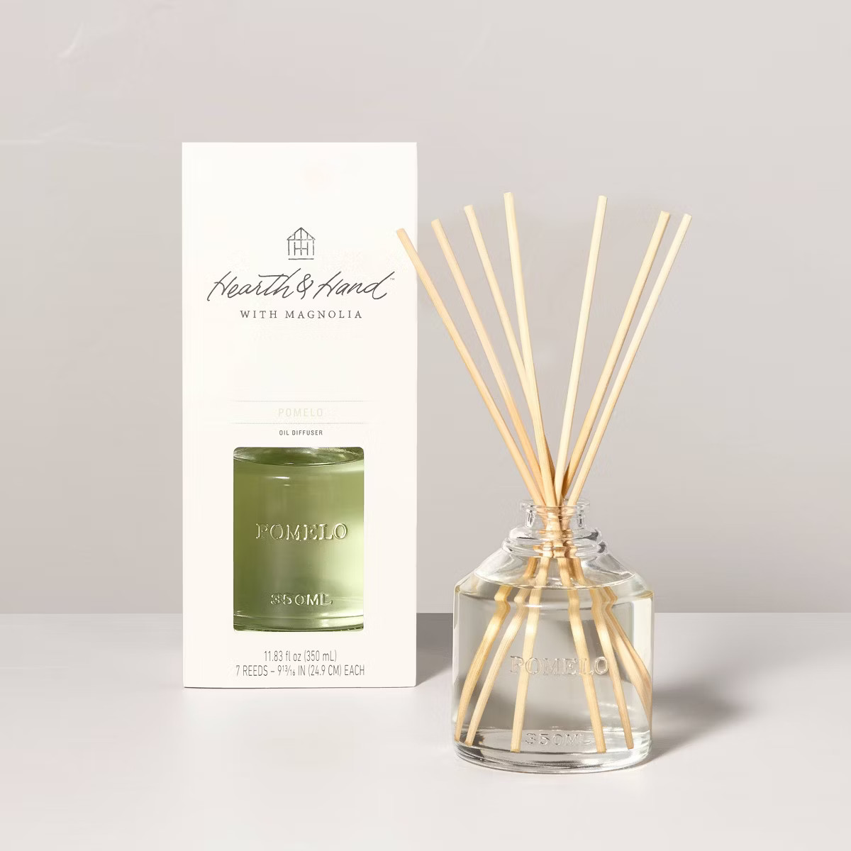 11.83 fl oz Pomelo Oil Reed Diffuser - Hearth & Hand™ with Magnolia | Target
