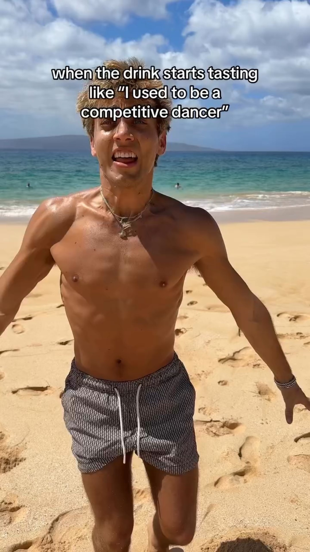 turns on the sand is CRAZY