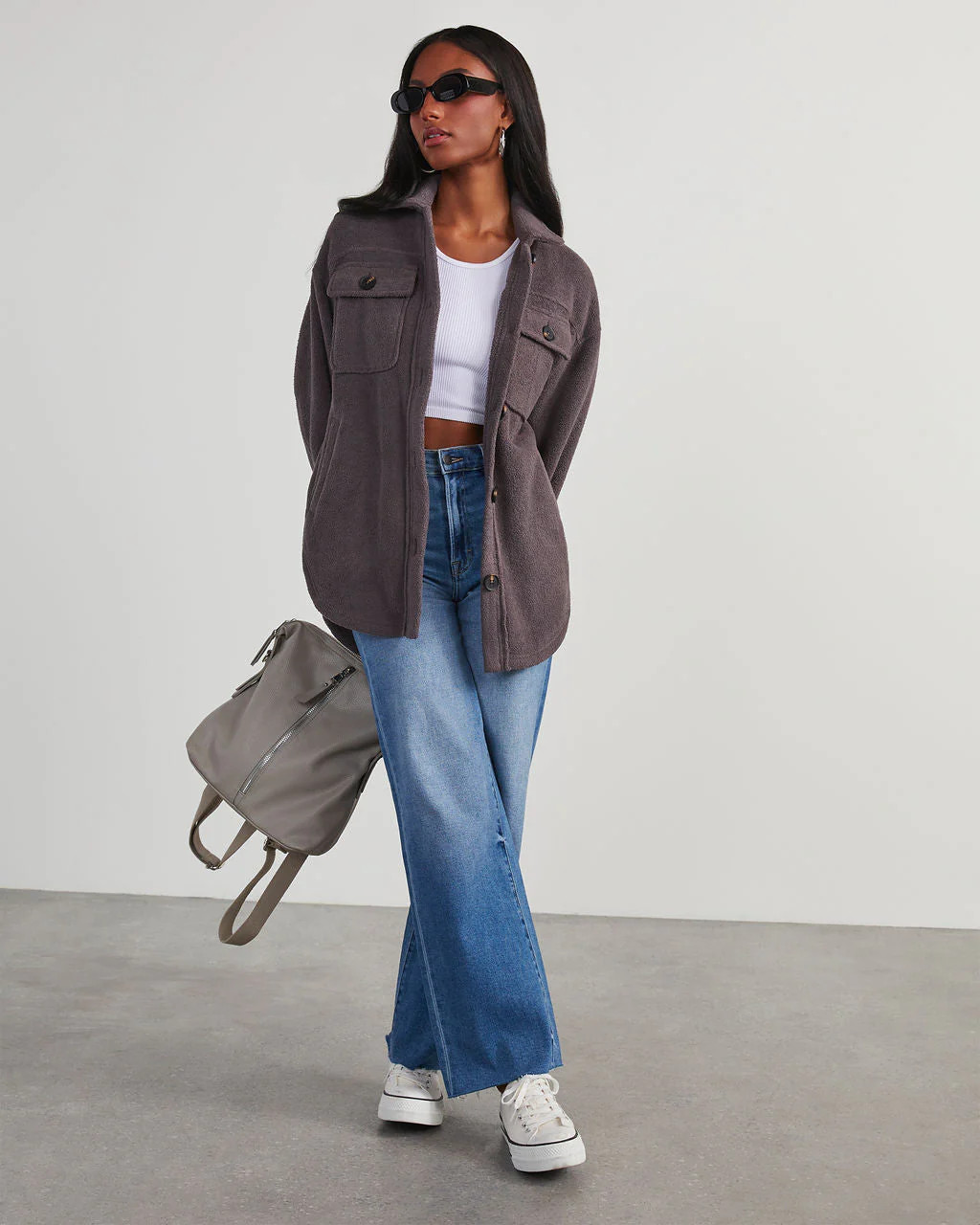 Down To Cuddle Cozy Shacket | VICI