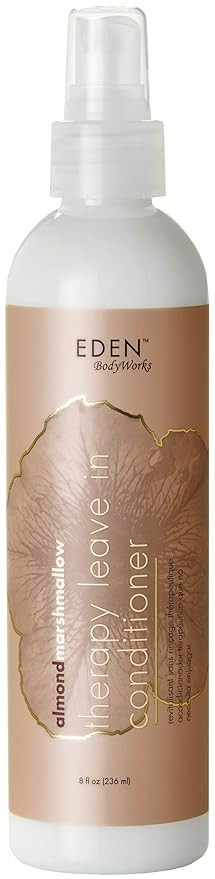 EDEN BodyWorks Almond Marshmallow Therapy Leave-In Conditioner | 8 oz | Detangle, Moisturize & So... | Amazon (US)