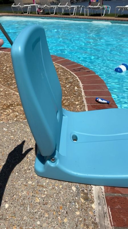 Poolside chair 
Edge of pool folding chair 

#LTKswim #LTKSeasonal #LTKfindsunder100