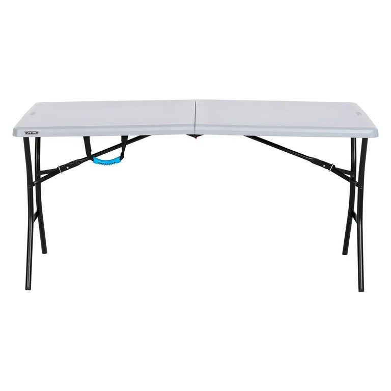 Lifetime 5ft Folding Tailgating Camping and Outdoor Table, Gray, 60.3'' x 25.5'' x 29'' | Walmart (US)