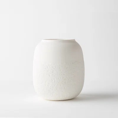 Tulipe White Porcelain Table Vase | Wayfair North America