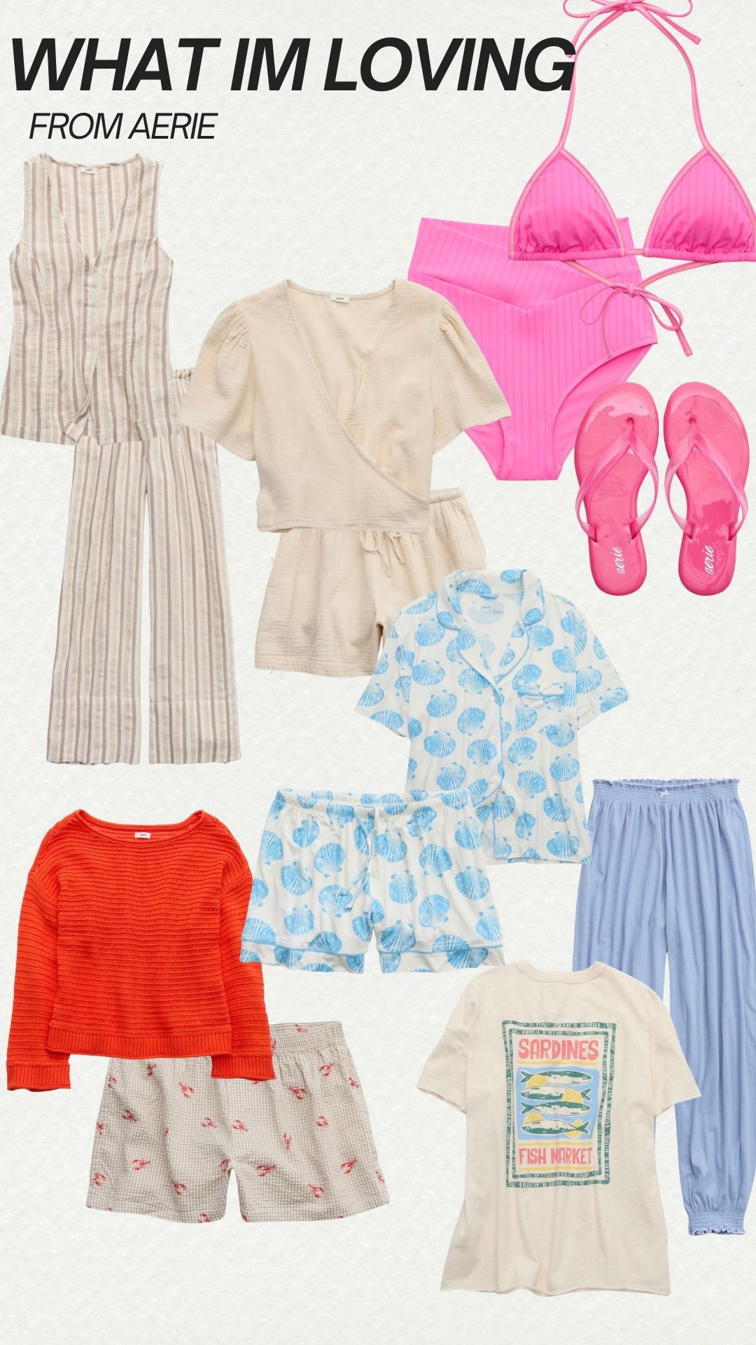 Aerie finds
Spring break | beach looks | pajamas 


#LTKSeasonal #LTKootd #LTKSwim