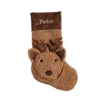Sherpa Cozy Critter Christmas Stocking Collection | Pottery Barn Kids | Pottery Barn Kids