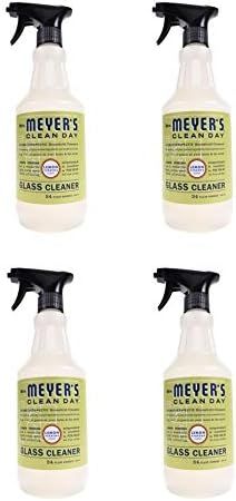 Mrs. Meyer's Clean Day Glass Cleaner, Lemon Verbena, 24 Fluid Ounces (4) | Amazon (US)