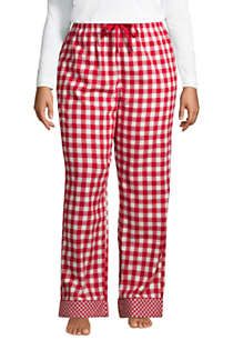 Draper James x Lands' End Women's Plus Size Flannel Pajama Pants | Lands' End (US)