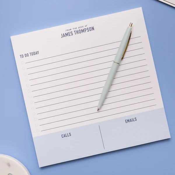 Corporate From the Desk of Large Square Notepad | Joy Creative Shop