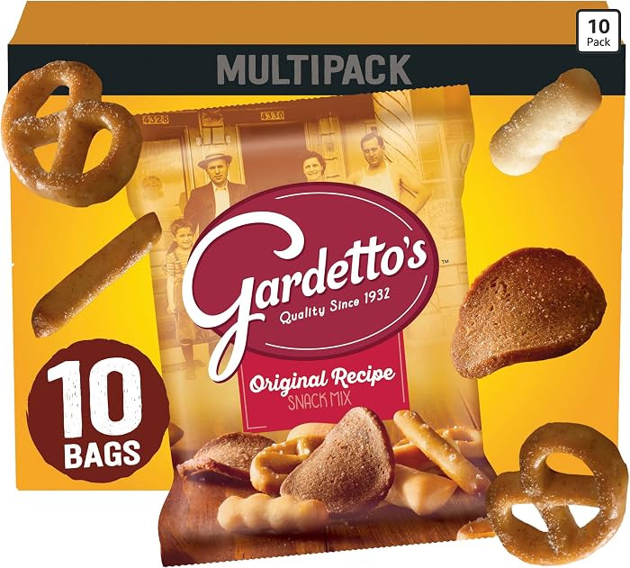Gardetto's Original Recipe Snack Mix, Multipack, 10 ct, 17.5 oz | Amazon (US)