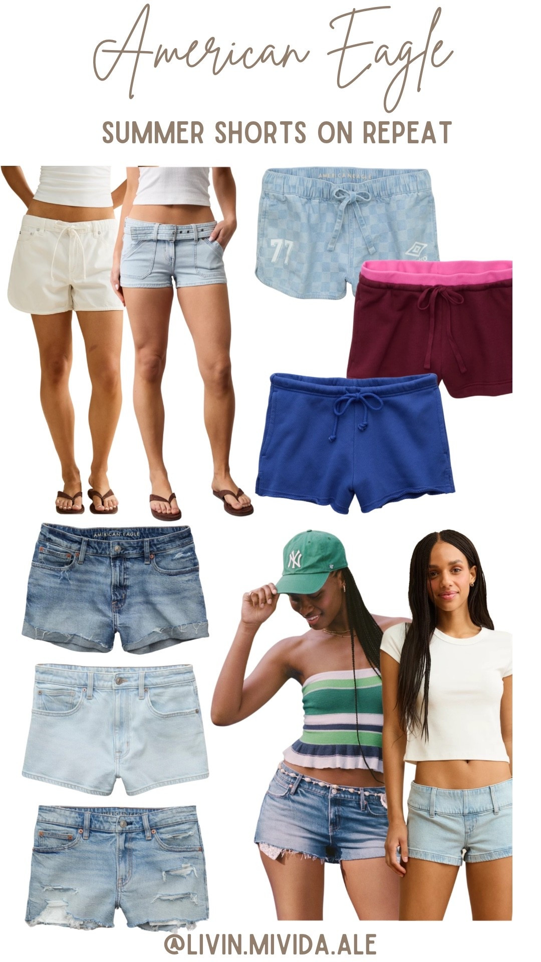 Summer shorts on repeat 🌸

#americaneagle #womenshorts #summer #travel #vacay

#LTKootd #LTKTravel #LTKSeasonal