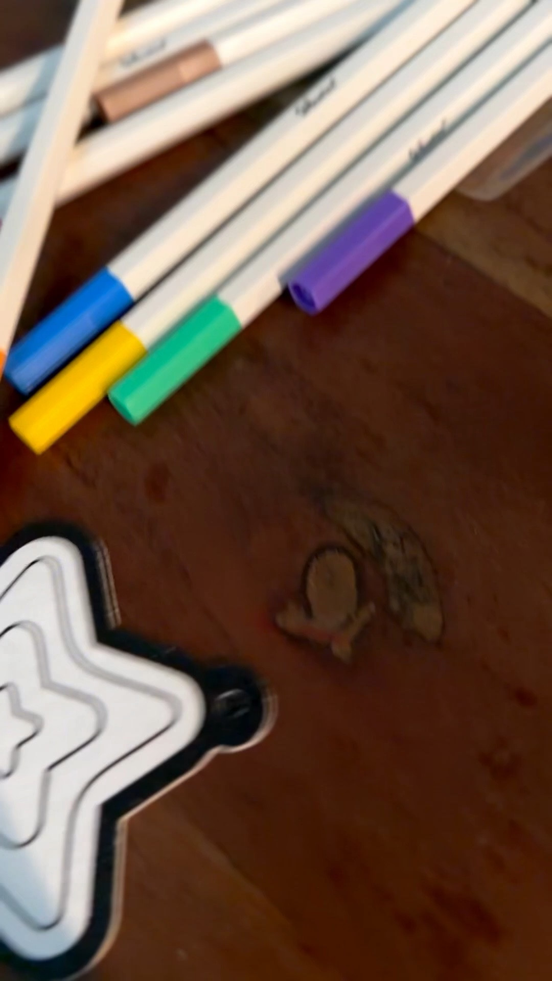 Doing all the arts and craft things