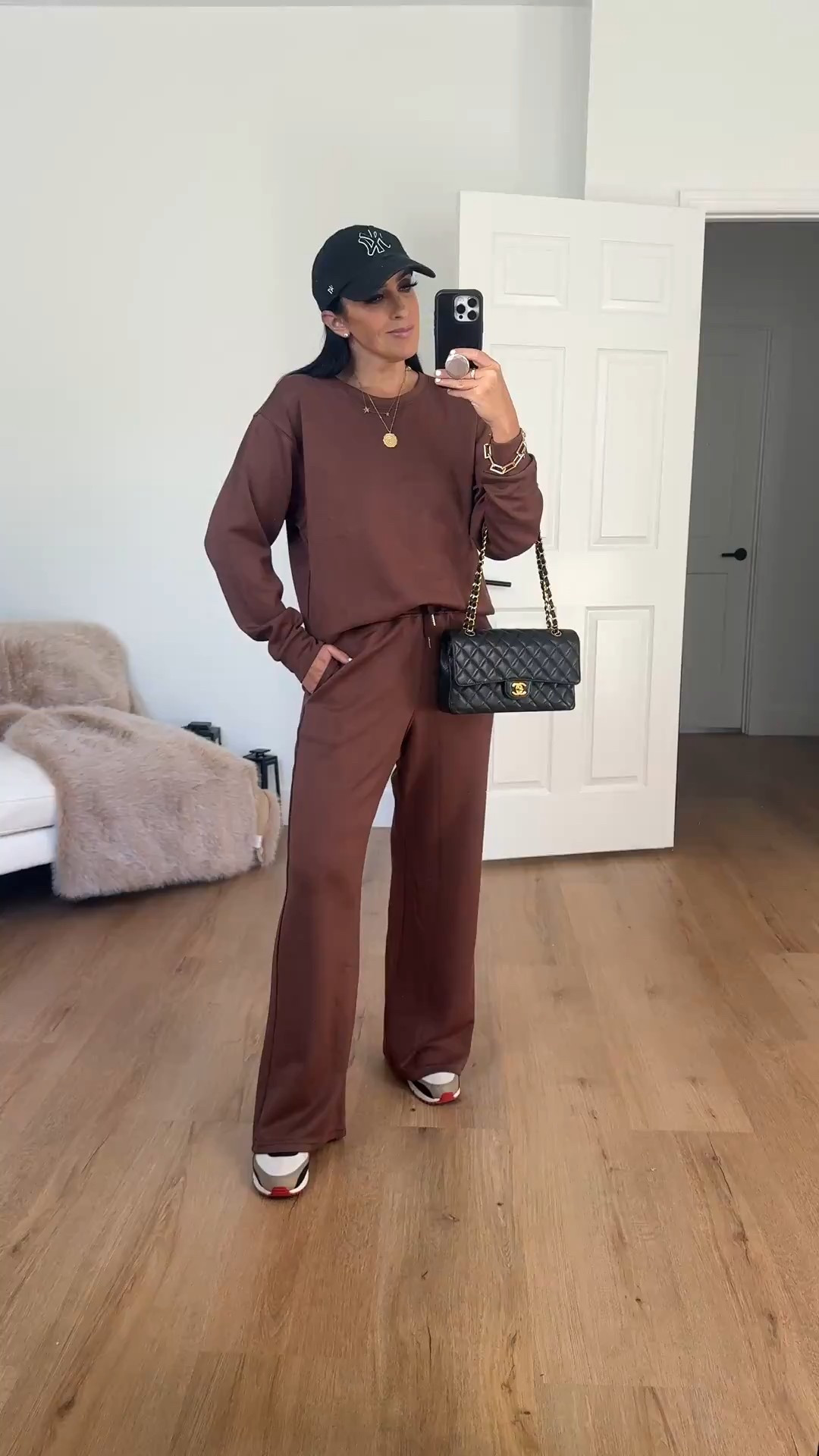 Feels like Spanx two piece set wearing size medium. 