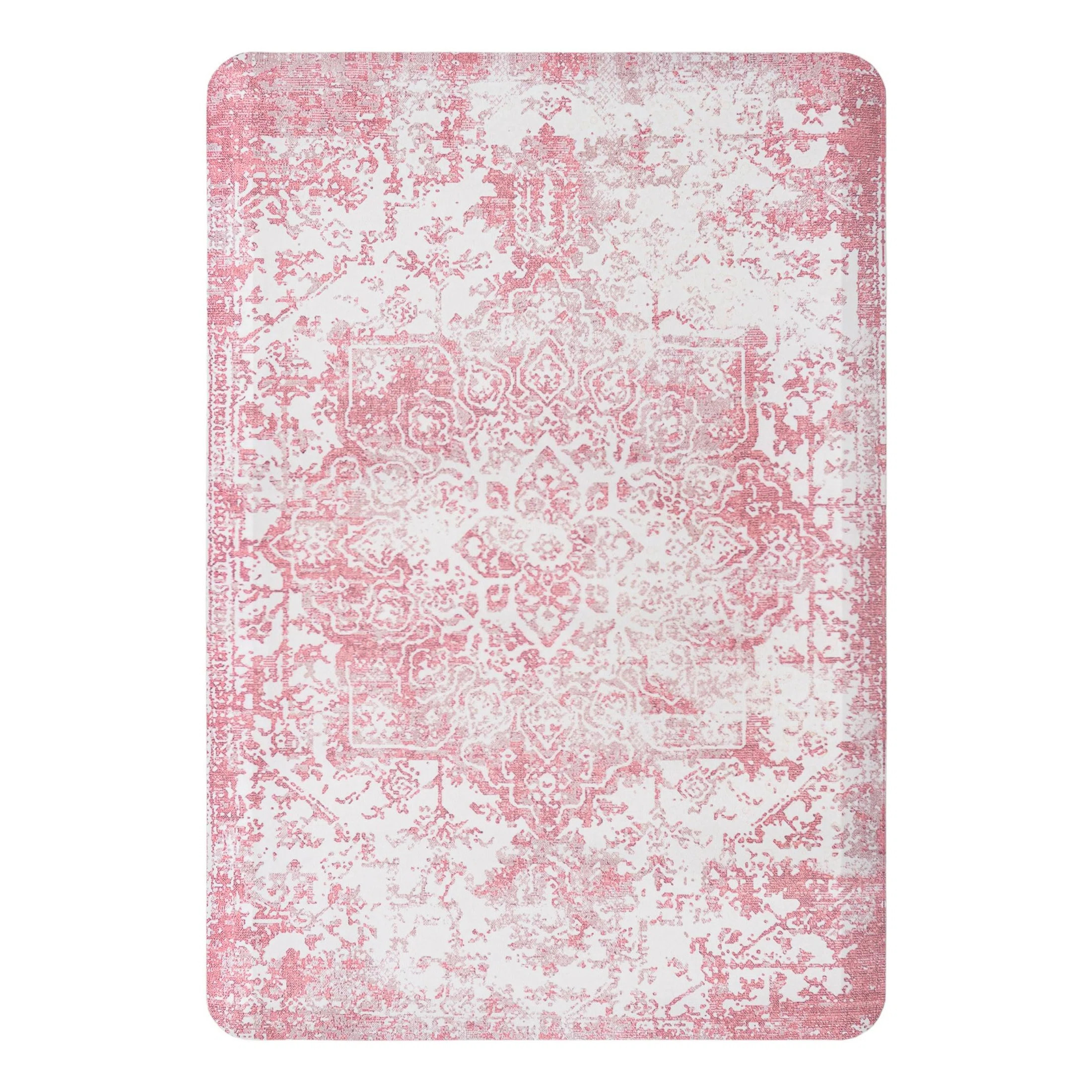 Ranson Traditional Floral Water Resistant Anti-Fatigue Non-Skid Kitchen Mat | Wayfair North America