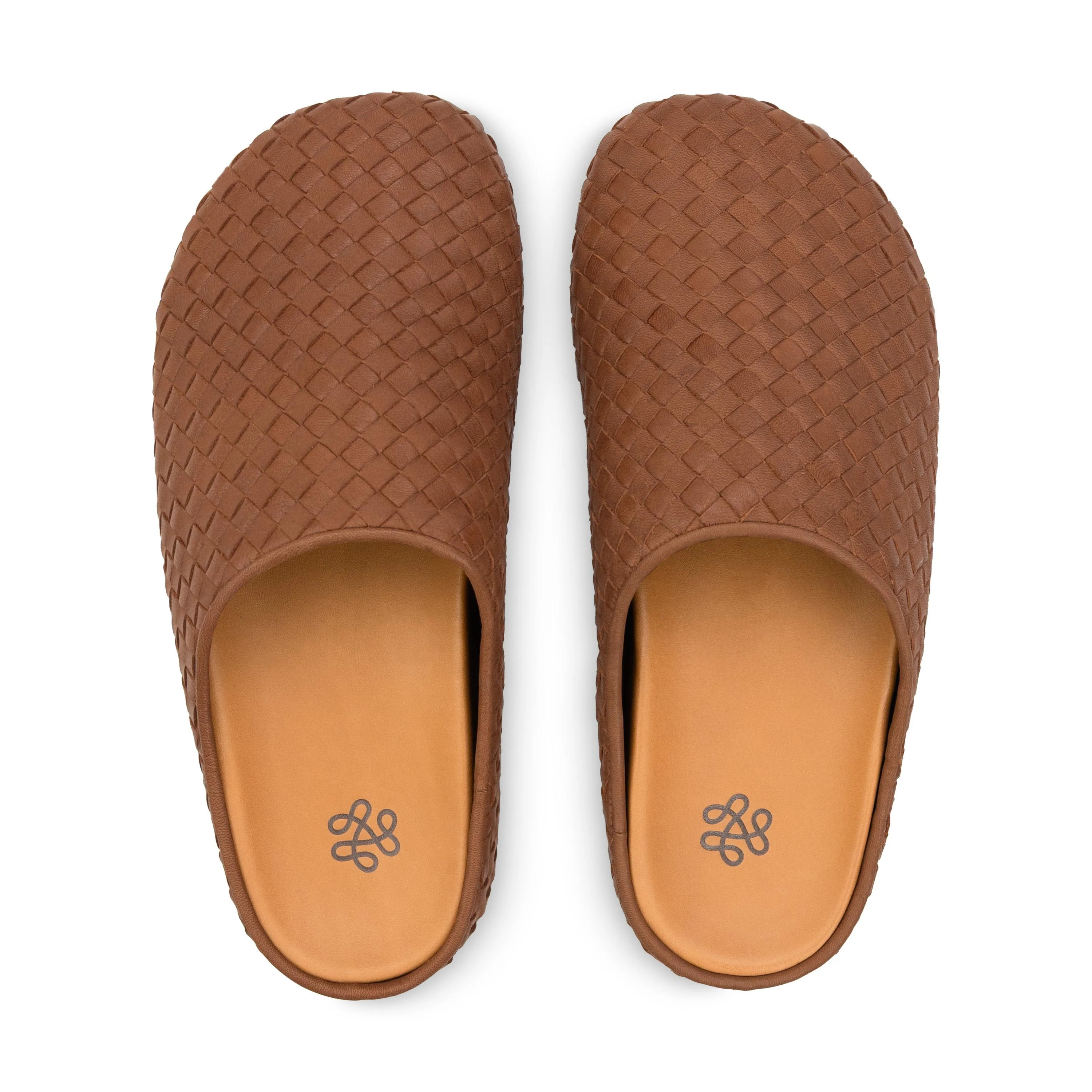 Bolinas Woven Clog in Woven Cognac Woven | The Sak