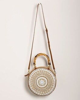 Faux-Shell Crossbody Circle Bag | Chico's