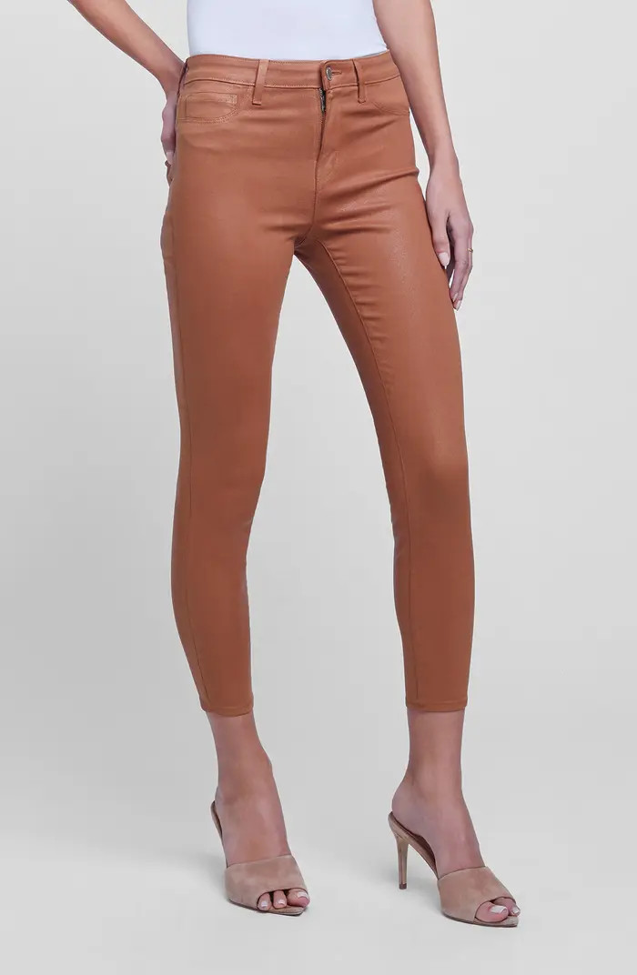 L'AGENCE High Waist Crop Jeans | Nordstromrack | Nordstrom Rack