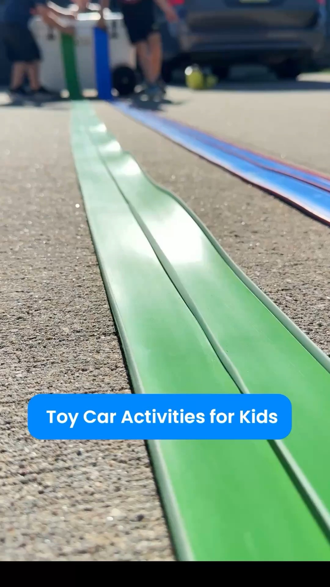 POV: you’re trying to survive summer with kids without spending a fortune 😅☀️ this flexible kids race track kept my boys busy for a good hour! 🙌🏻

#LTKKids