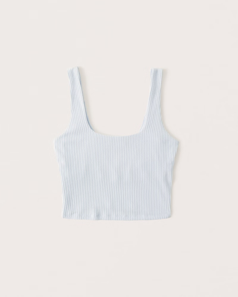 Women's Cozy Rib Tank | Women's Matching Sets | Abercrombie.com | Abercrombie & Fitch (US)