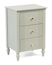26in 3 Drawer Nightstand | TJ Maxx
