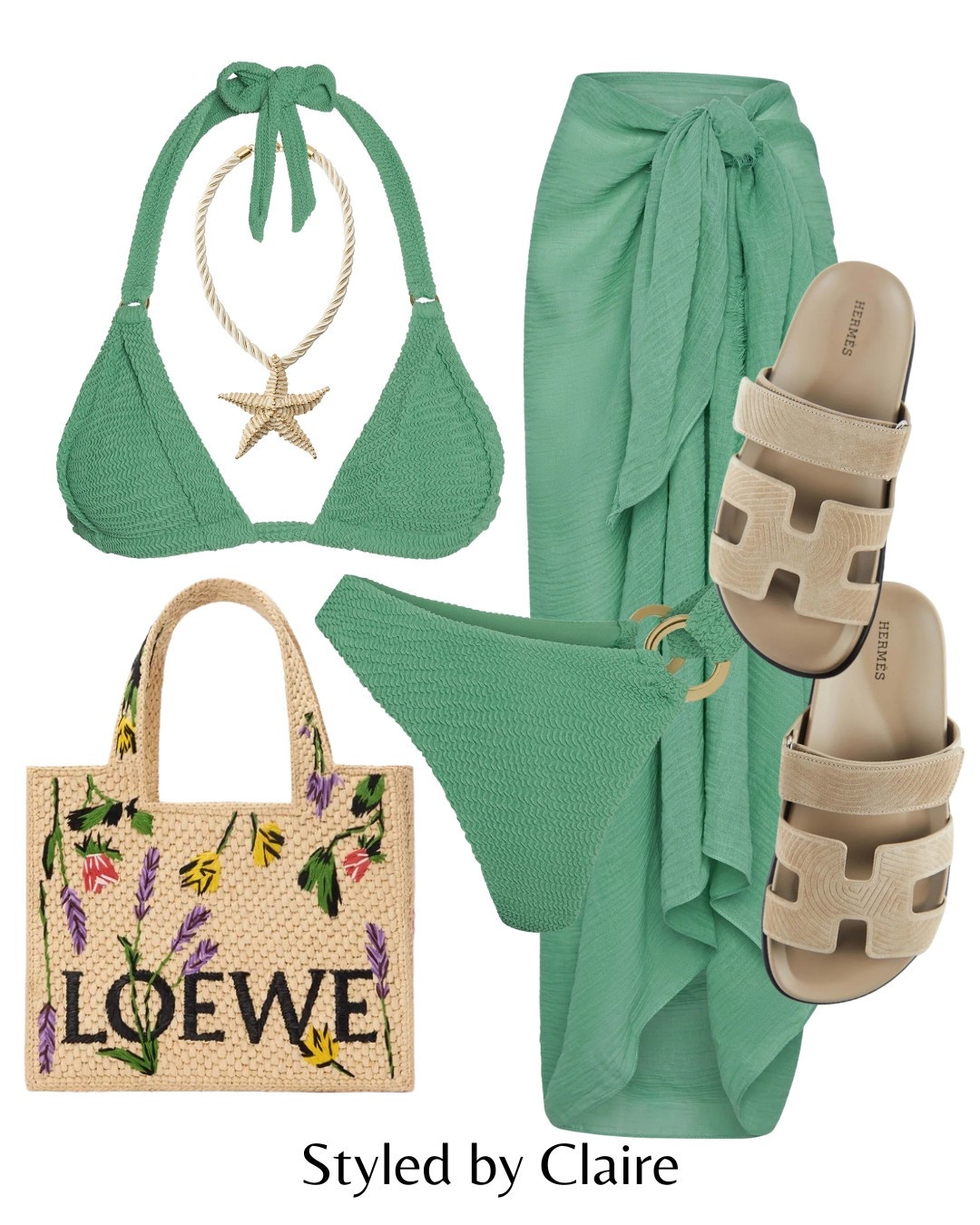 Styling Mondays Swimwear🥝🥝🥝
Send me a DM for a 20% off discount code
Tags: turquoise bikini fuller cup top bottoms with gold detail loewe raffia bag Hermes sandals suede starfish necklace fashion swim beach club swimsuit st tropez Dubai Ibiza inspo outfit ideas sarong elegant modest luxury holiday vacationn

#LTKswimwear #LTKsummer #LTKstyletip