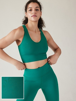 Aurora Seamless Crop Rib Tank | Athleta