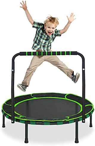 KUSARKO 36' Mini Toddler Trampoline for Kids with Folding Handle and Padded Cover, Foldable Tramp... | Amazon (US)
