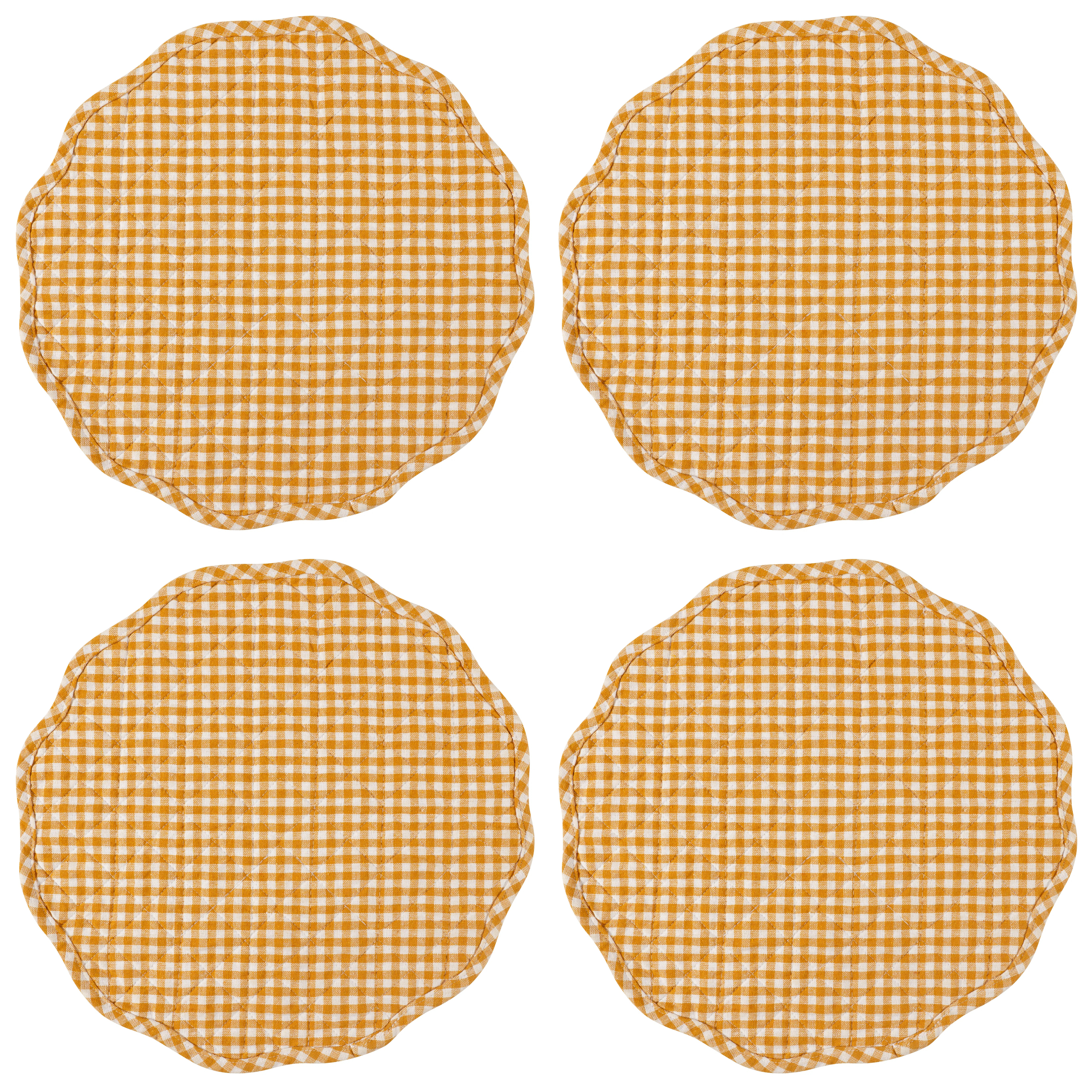 Gracie Oaks Set of 4 Farmhouse Quilt Placemats & Reviews | Wayfair | Wayfair North America